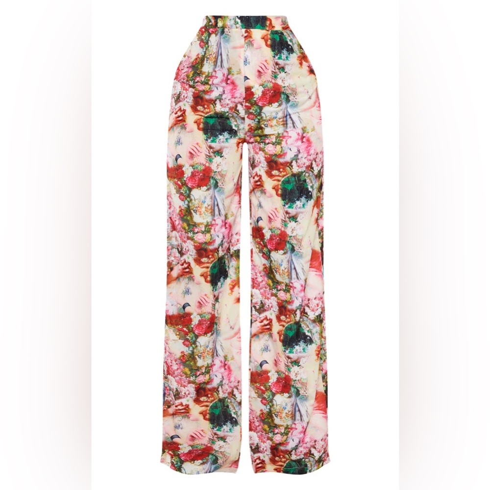 NWT Pretty Little Thing Floral Pants